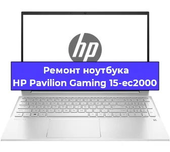 Чистка от пыли и замена термопасты на ноутбуке HP Pavilion Gaming 15-ec2000 в Санкт-Петербурге